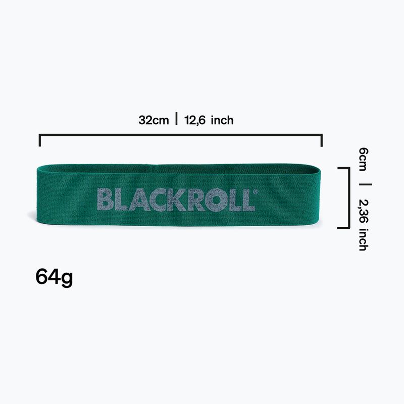 Sada cvičebných pásov Blackroll Loop Band 6 szt. yellow/orange/red/green/blue/black 2