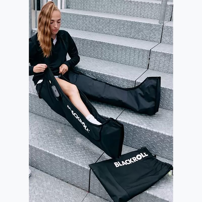 Dlhé regeneračné návleky BLACKROLL Compression Boots black 3