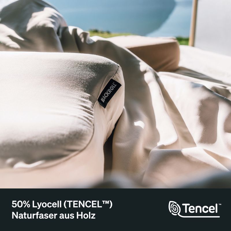 Obliečka na vankúš BLACKROLL Premium Comfort Pillow off white 4