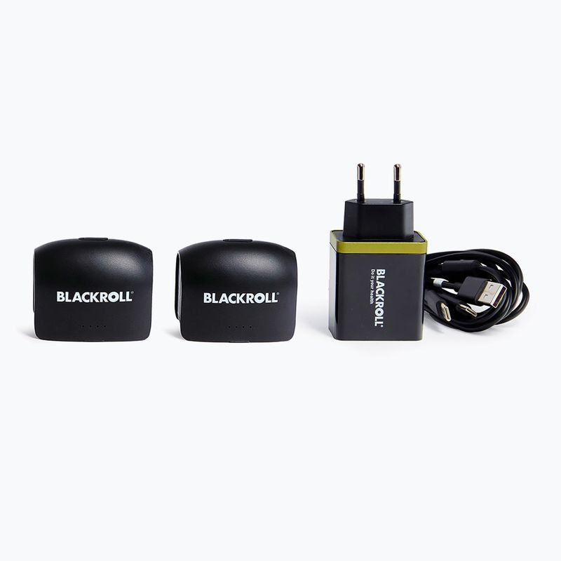 Regeneračné kompresné návleky na nohy BLACKROLL Compression Boots Infinity Batteries 2.0 black 2