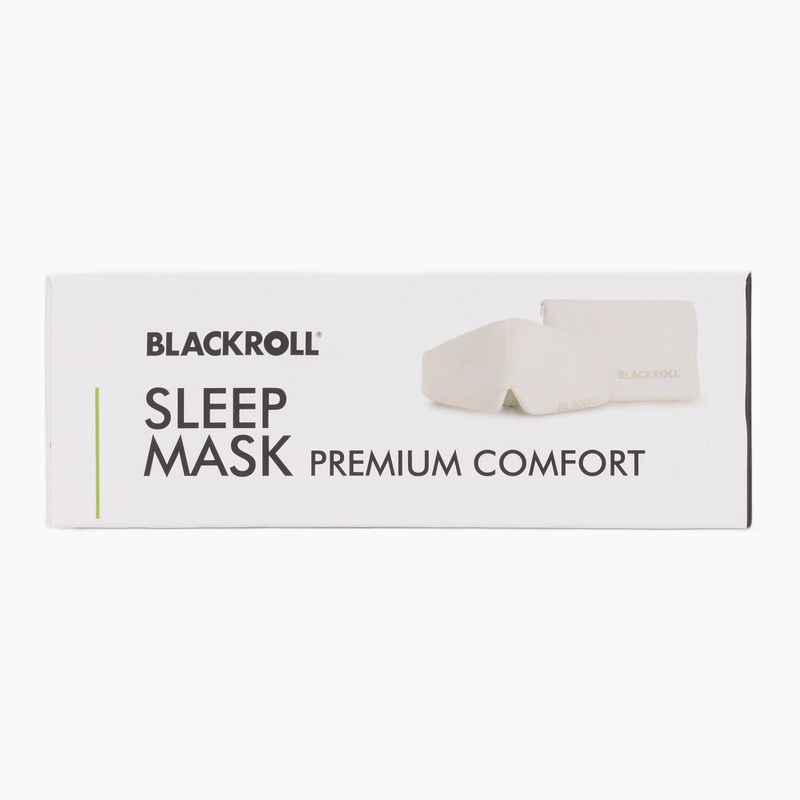 Opaska na oči BLACKROLL Premium Comfort Sleep off white 2