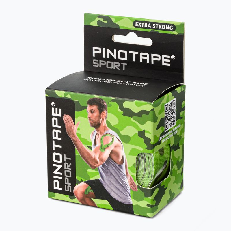 PinoTape Prosport kinesiotape zelený marocký 45093