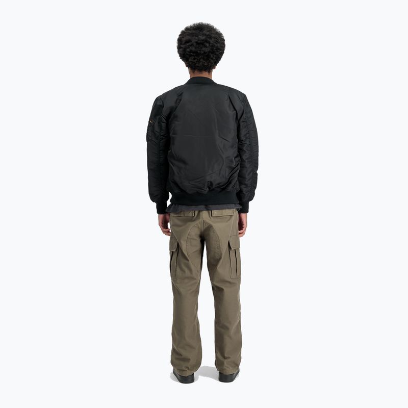 Pánska bunda Alpha Industries MA-1 VF 59 Long Vintage Fit black 4