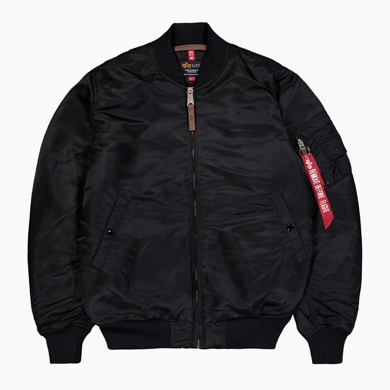 Pánska bunda Alpha Industries MA-1 VF 59 Long Vintage Fit black 7