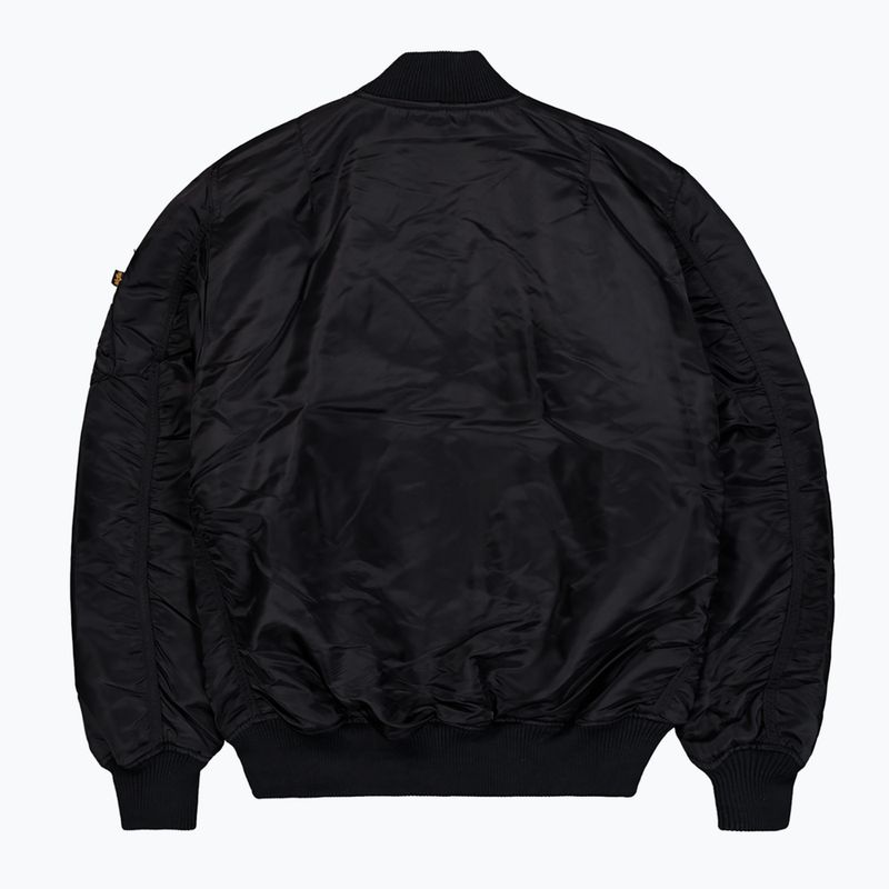 Pánska bunda Alpha Industries MA-1 VF 59 Long Vintage Fit black 8