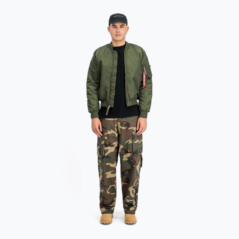 Pánska bunda Alpha Industries MA-1 VF 59 Vintage Fit Bomber dark green 2