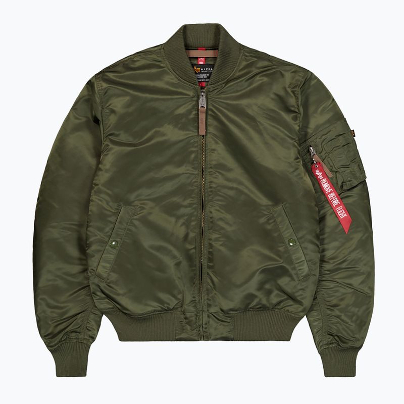 Pánska bunda Alpha Industries MA-1 VF 59 Vintage Fit Bomber dark green 6