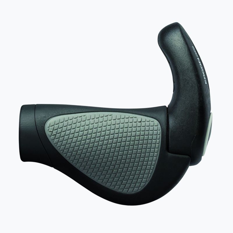 Gripy na riadidlá Ergon GP2 Gripshift back/grey