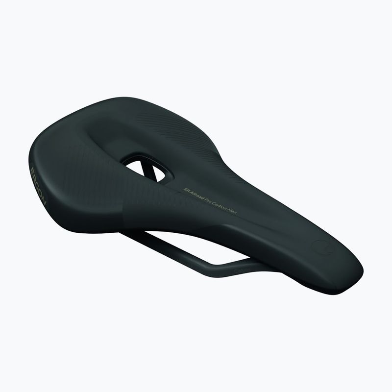 Pánske cyklistické sedlo Ergon SR Allroad Pro Carbon Men black