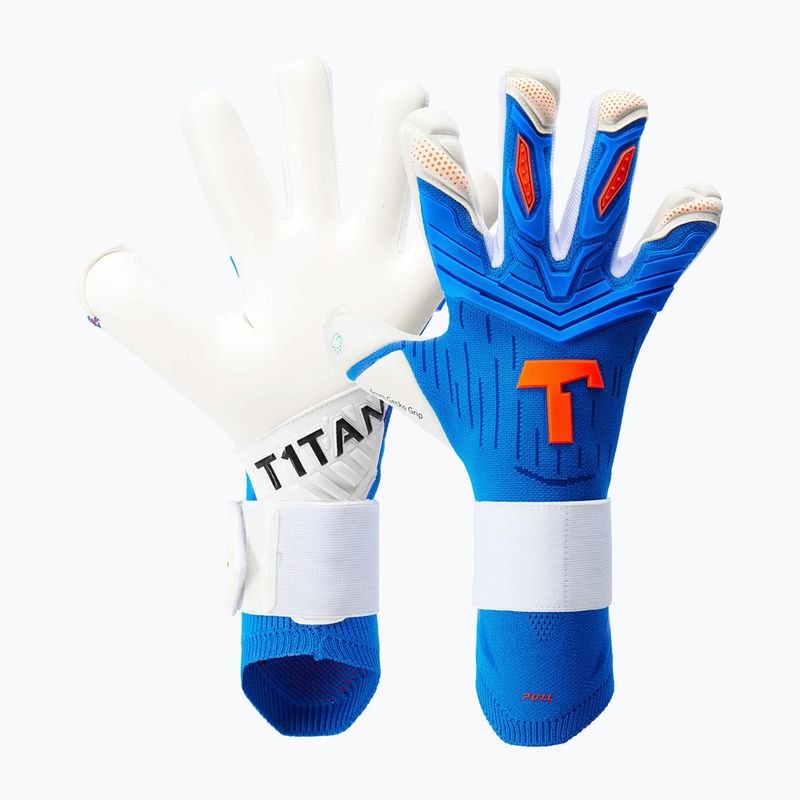 T1TAN Alien Gravity 2.0 brankárske rukavice modré 5