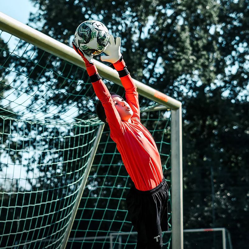 Detské brankárske  rukavice T1TAN Fluo Beast 3.0 Junior FP red 6