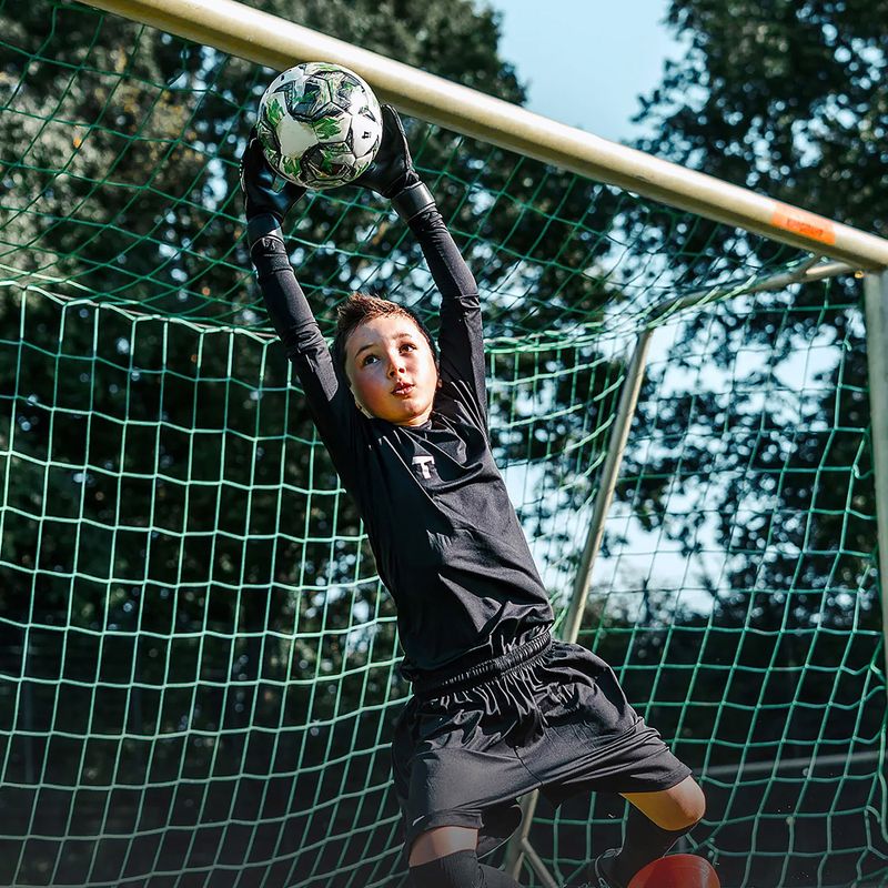 Detské brankárske  rukavice T1TAN Fluo Beast 3.0 Junior FP black 5