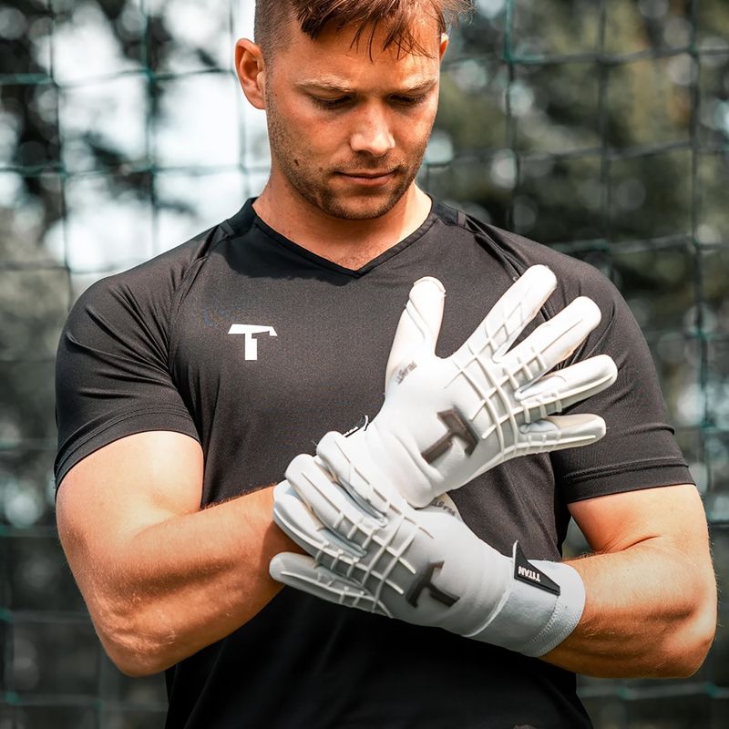 T1TAN Beast 3.0 Brankárske rukavice white 5