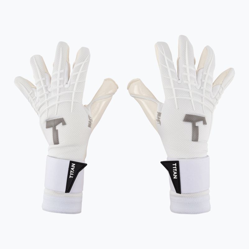 T1TAN Beast 3.0 Brankárske rukavice white