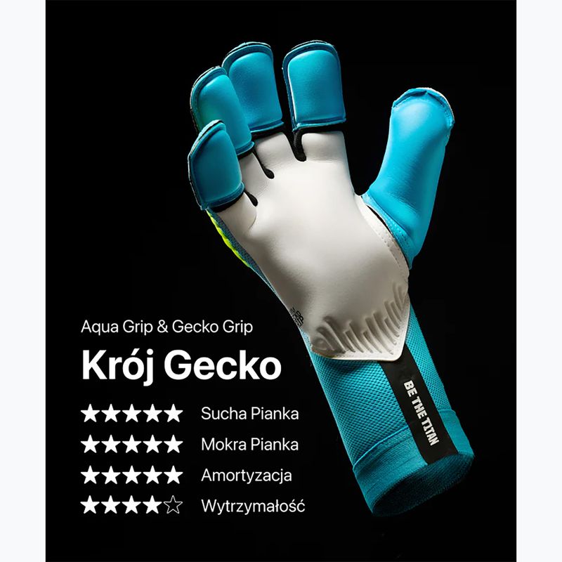 Brankárske rukavice T1TAN Rebel 2.0 Sky Blue FP blue 4