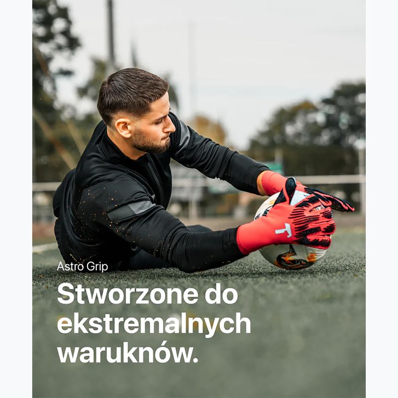 Brankárske rukavice T1TAN Rebel 2.0 Solar Red red 6