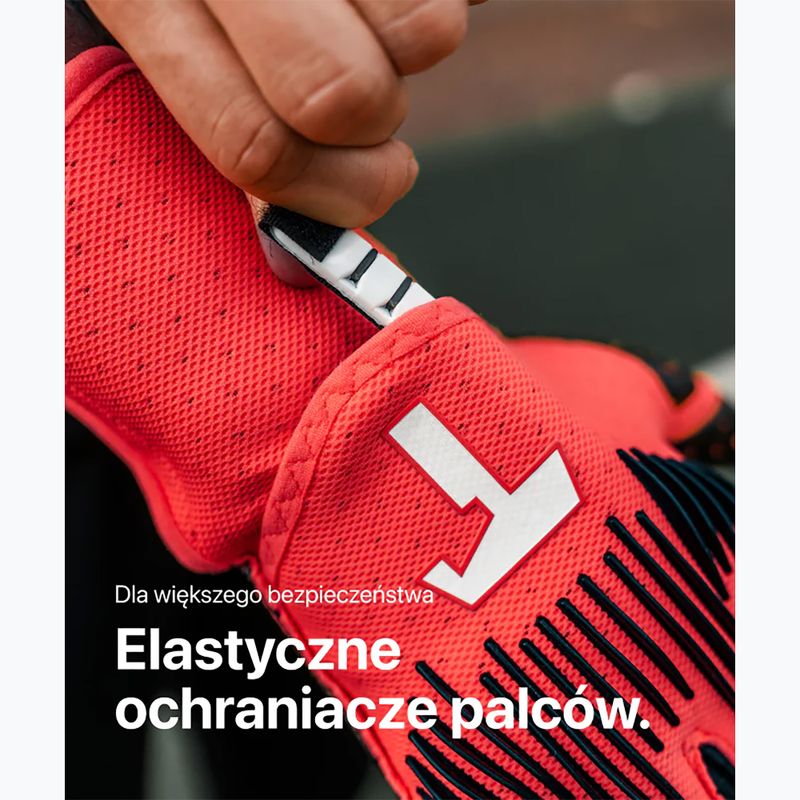 Brankárske rukavice T1TAN Rebel 2.0 Solar Red FP red 9