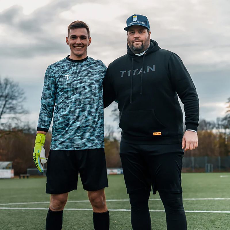 Brankárske rukavice T1TAN Fluo Beast 3.0 FP fluorescent yellow/white 6