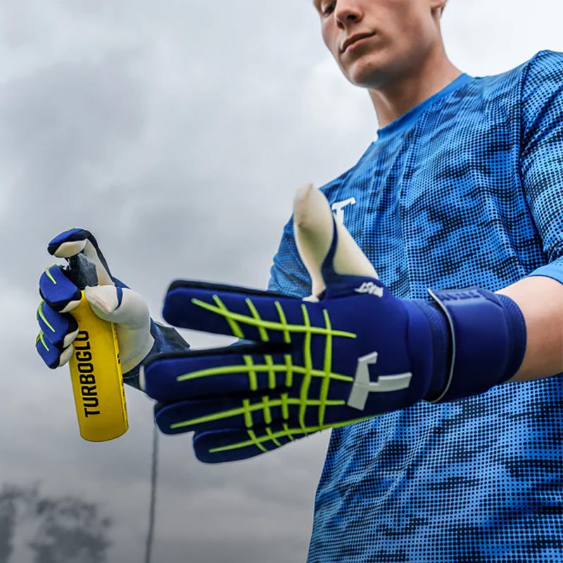 Brankárske rukavice T1TAN Blue Beast 3.0 blue/white 5