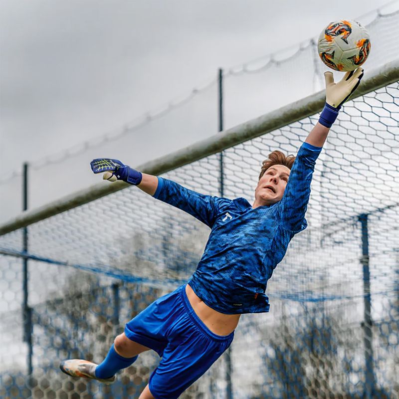 Brankárske rukavice T1TAN Blue Beast 3.0 blue/white 6
