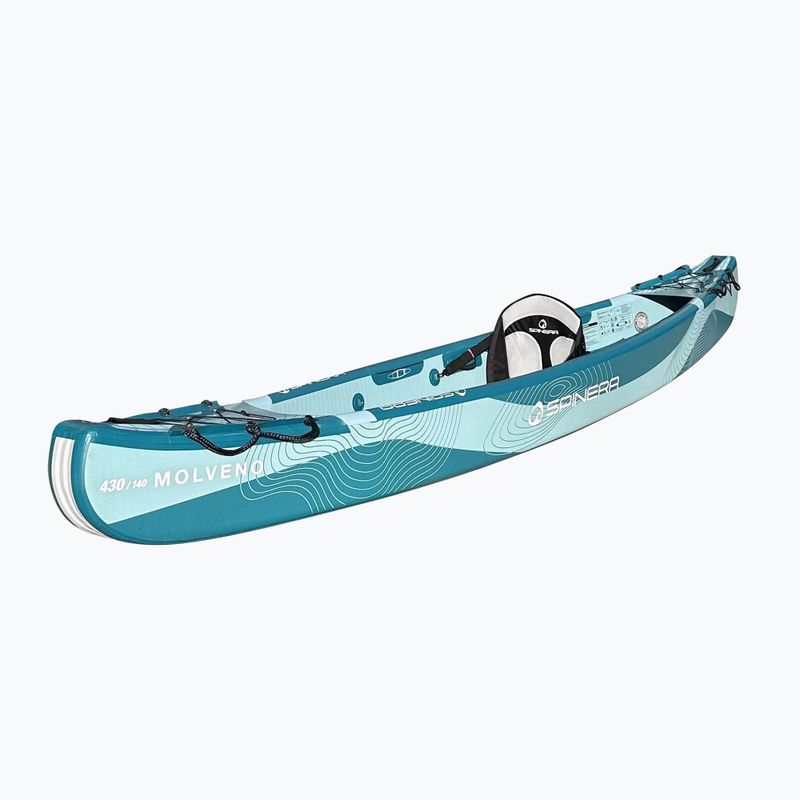Nafukovací kajak pre 2 osoby SPINERA Molveno 430 teal/white/grey 8