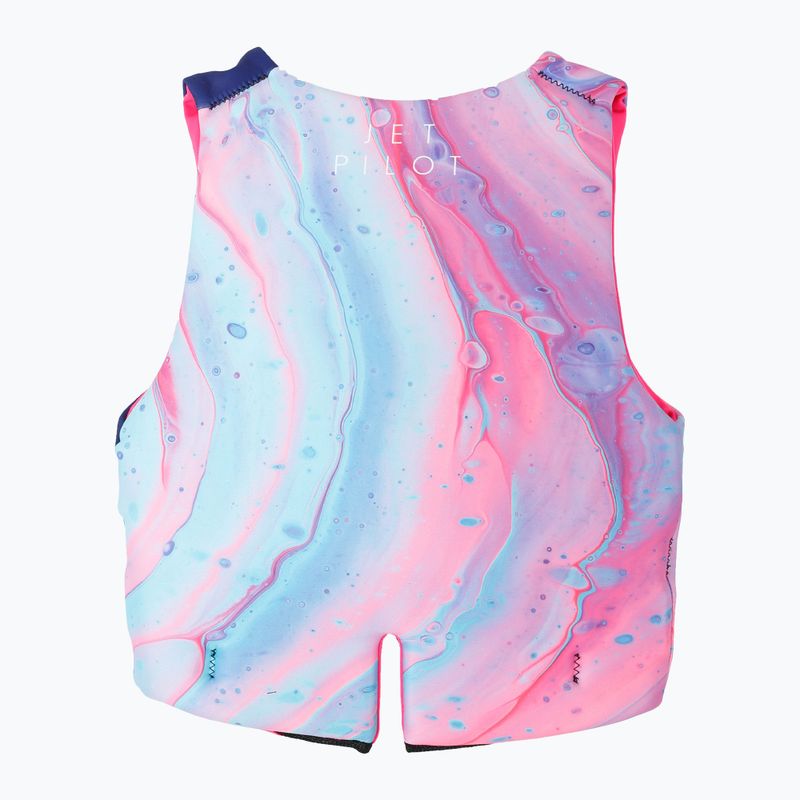 Detská bezpečnostná vesta Jetpilot Girls Cause Eco fairy floss 2