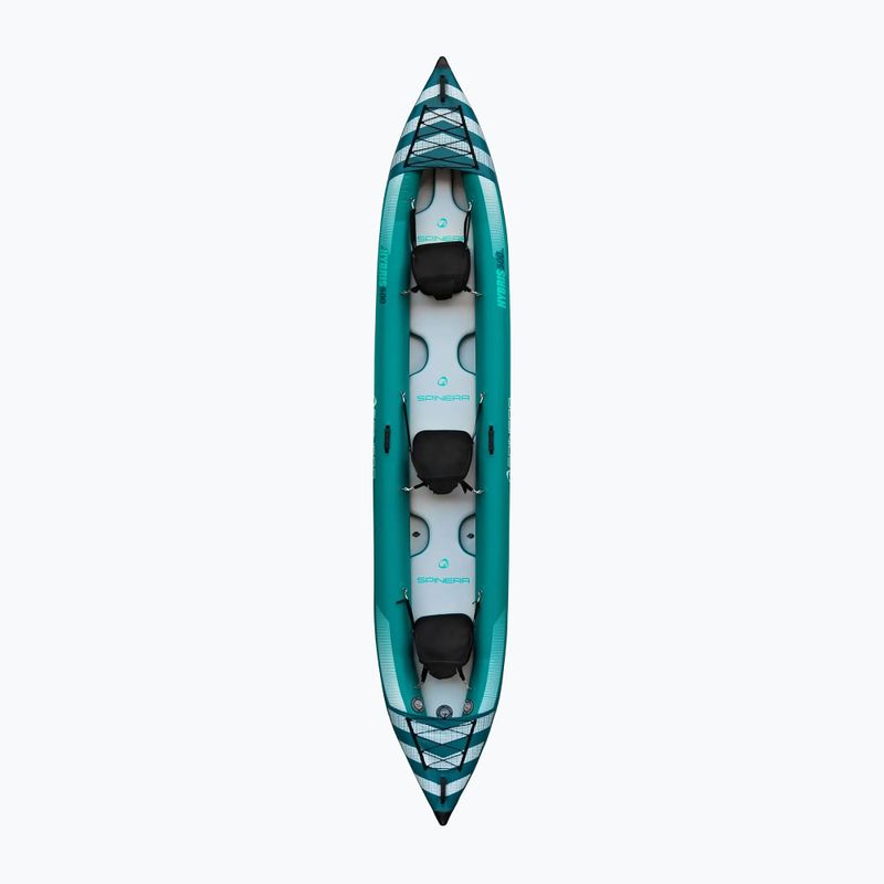 Nafukovací kajak pre 3 osoby SPINERA Hybris 475 teal/white/grey 2
