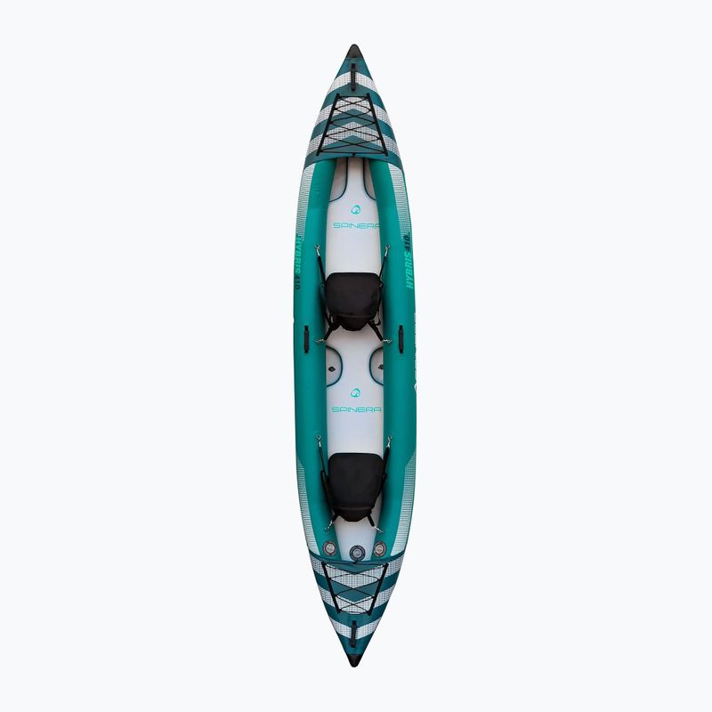 Nafukovací kajak pre 2 osoby SPINERA Hybris 410 teal/white/grey 2
