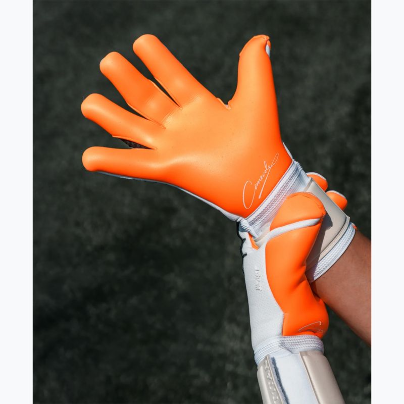 Brankárske rukavice T1TAN Beast 3.0 X SERGEJ_GK white/orange/black 7