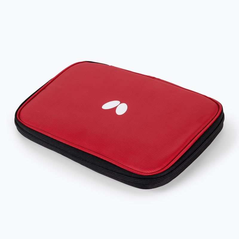 Obal na raketu na stolný tenis Butterfly LOGO červený 2