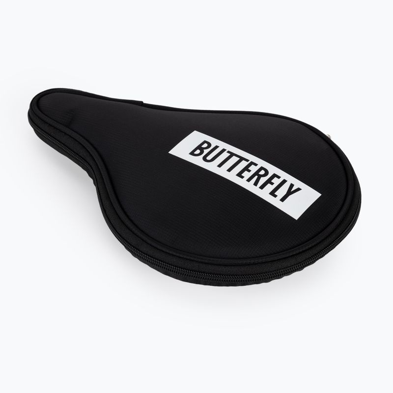 Obal na raketu na stolný tenis Butterfly LOGO čierny