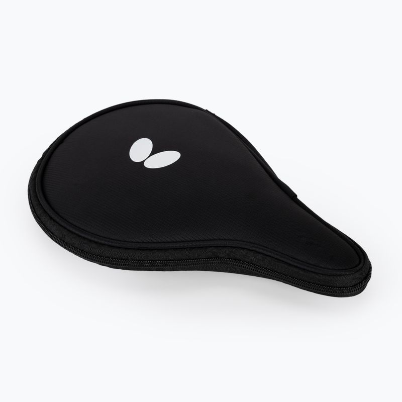 Obal na raketu na stolný tenis Butterfly LOGO čierny 2