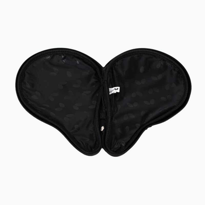 Obal na raketu na stolný tenis Butterfly LOGO čierny 4