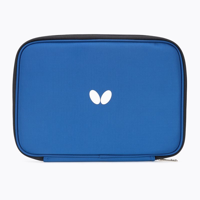 Butterfly Logo kryt na raketu na stolný tenis modrý 2
