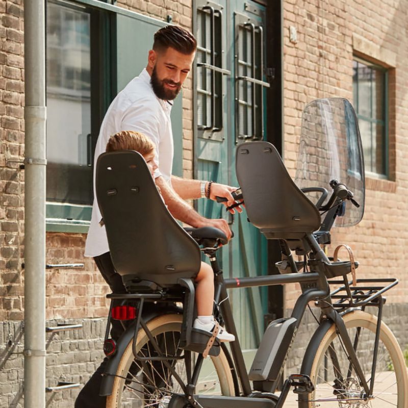 URBAN IKI sedadlo na bicykel so zadným nosičom čierne U-213860 11