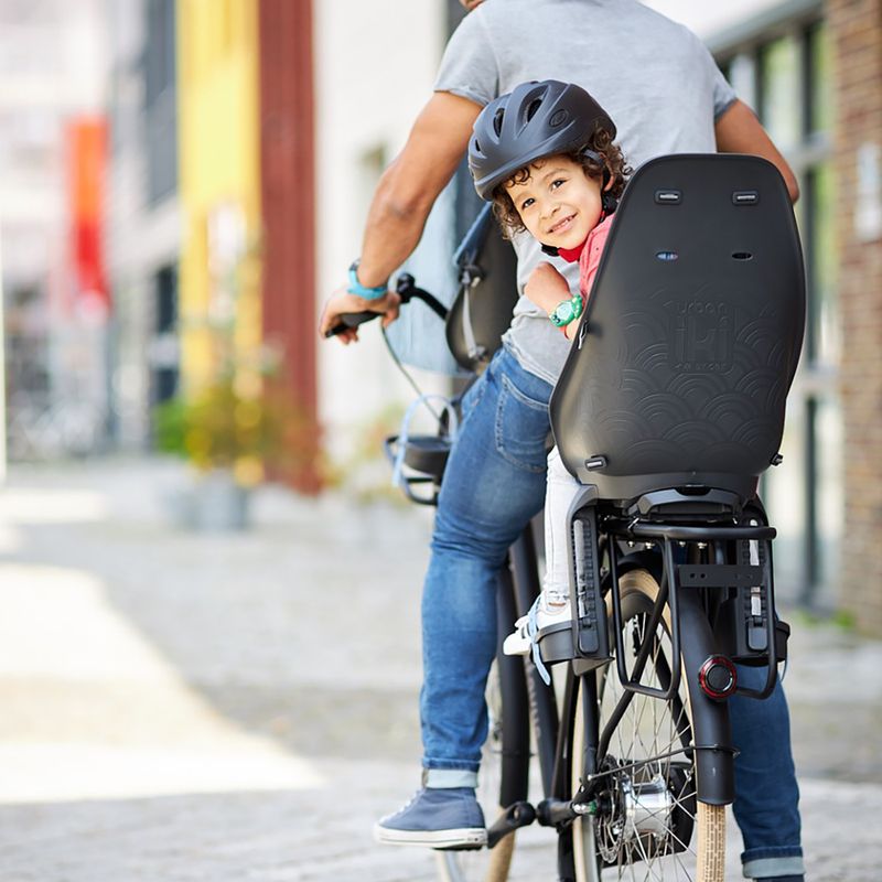 URBAN IKI sedadlo na bicykel so zadným nosičom čierne U-213877 9