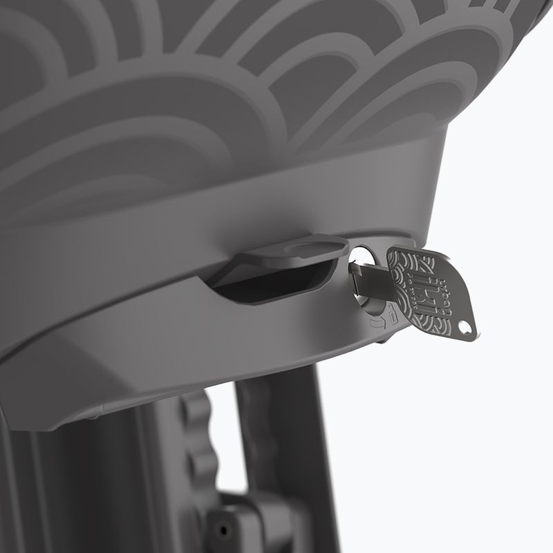 Sedadlo na bicykel Urban Iki U-228277 key lock black/brown 4