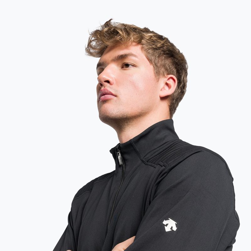 Pánska lyžiarska mikina Descente Piccard 93 čierna DWMUGB23 5