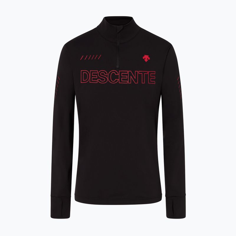 Pánska lyžiarska mikina Descente Descente 1/4 Zip 93 čierna DWMUGB28 4