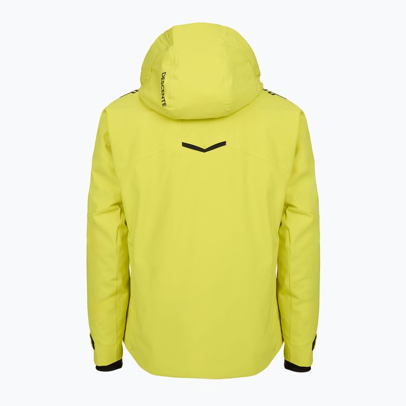 Pánska lyžiarska bunda Descente Finder actus green 2