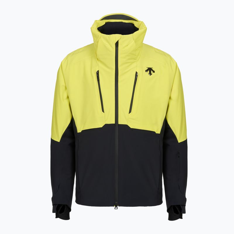 Pánska lyžiarska bunda Descente Shoulder Padd black/green 7