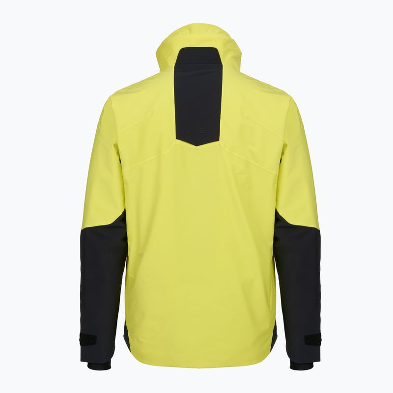 Pánska lyžiarska bunda Descente Shoulder Padd black/green 8