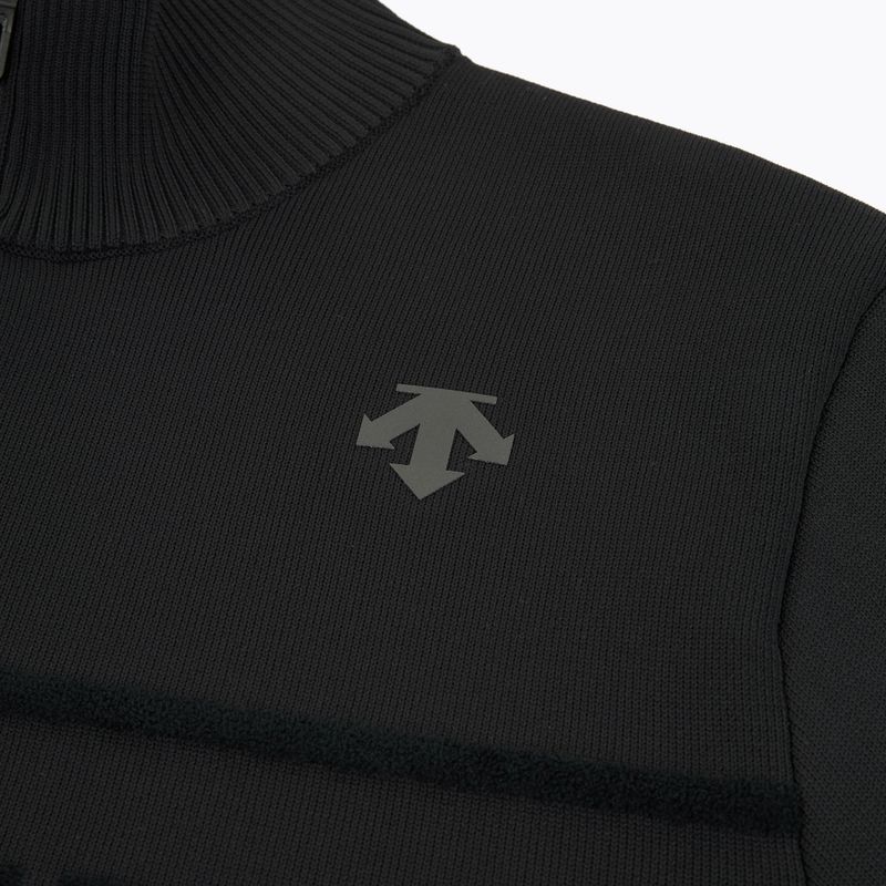 Sveter Descente Half Zip Logo black 3