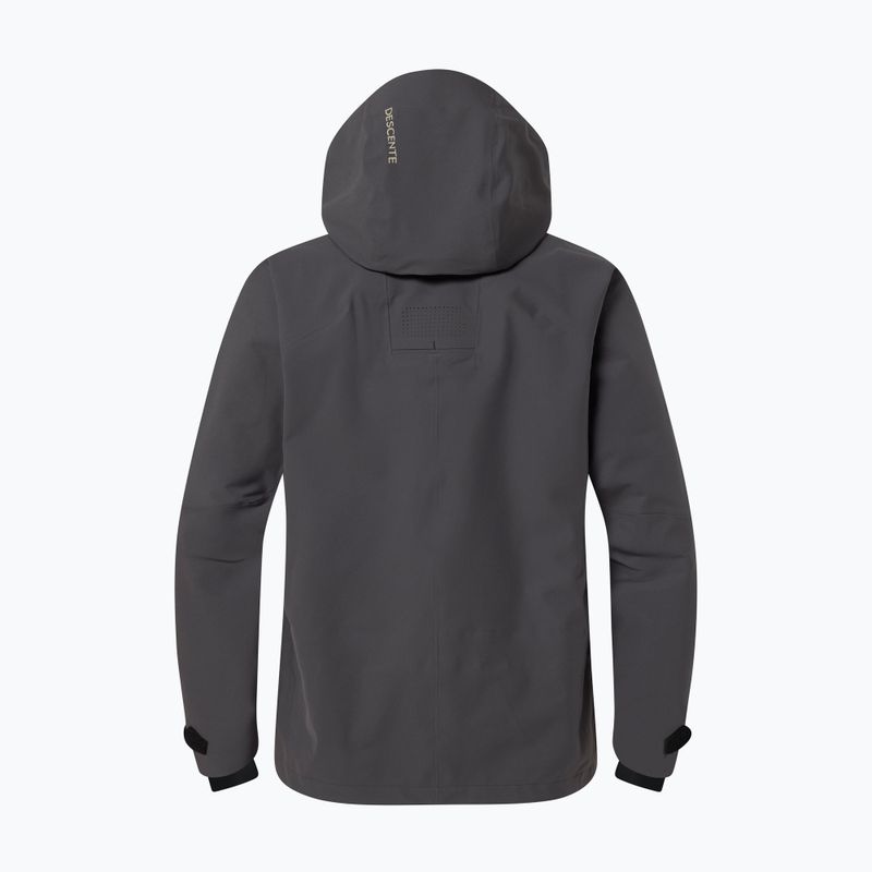 Pánska lyžiarska bunda Descente Swiss 3L Hard Shell dark grak 2