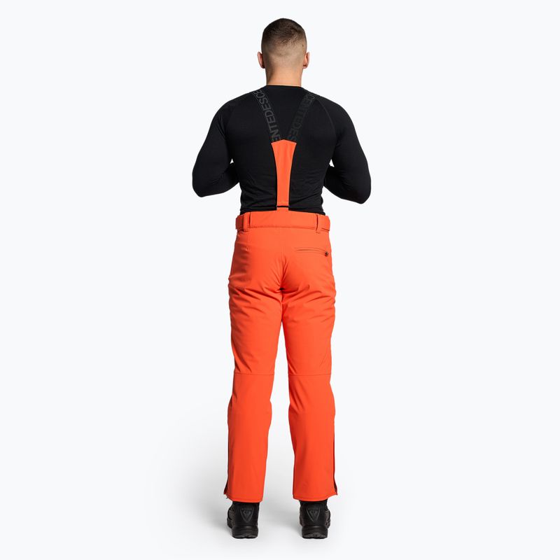 Pánske lyžiarske nohavice Descente Swiss mandarin orange 2