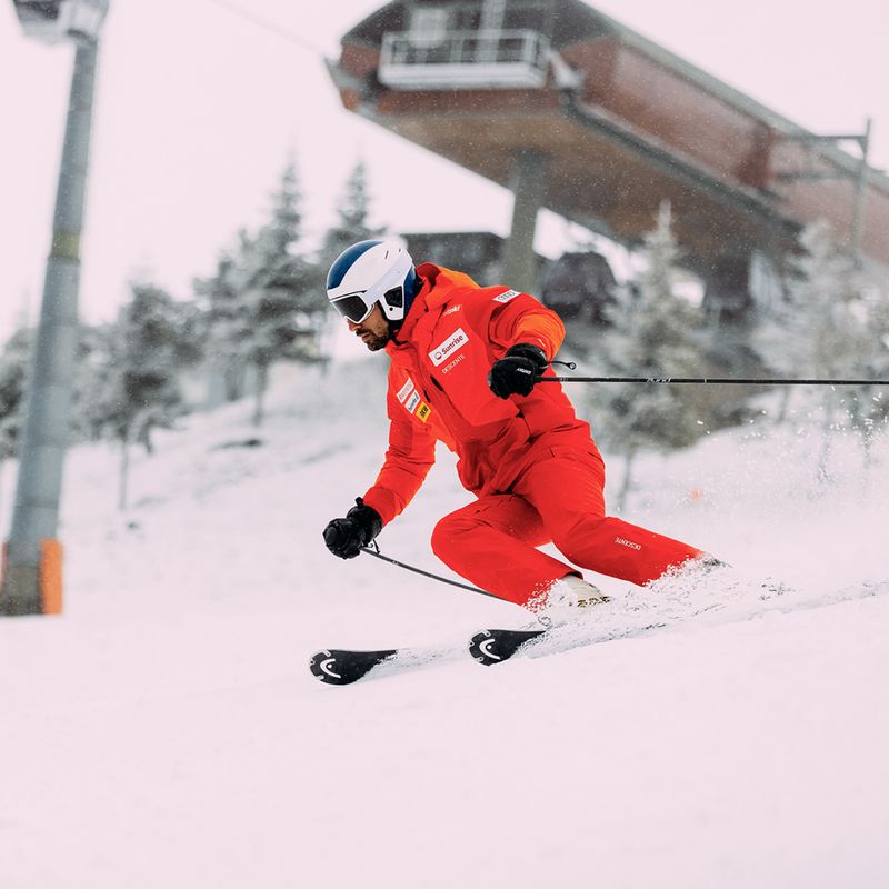 Pánska lyžiarska bunda Descente Swiss mandarin orange 16