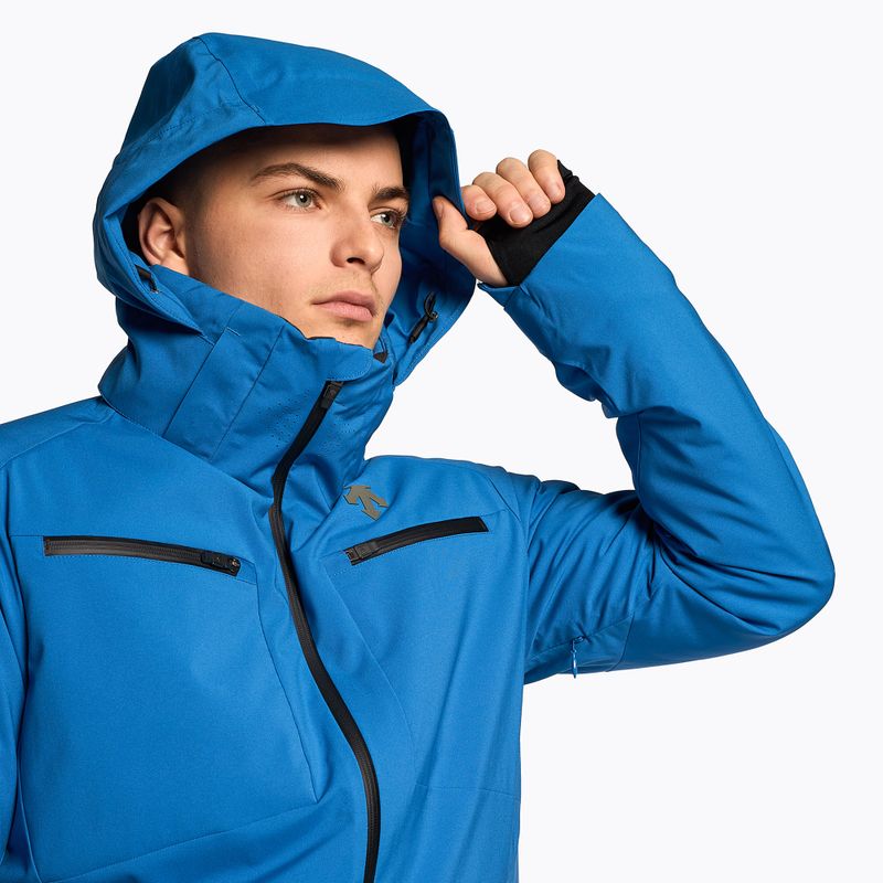 Pánska lyžiarska bunda Descente Nick lapis blue 4