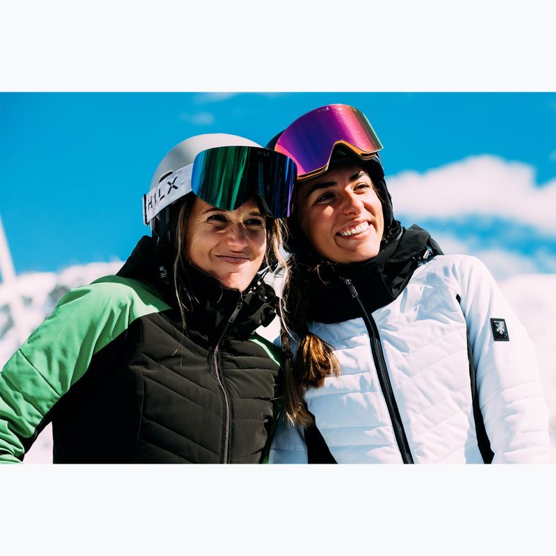 Dámska lyžiarska bunda Descente Quine super white 7