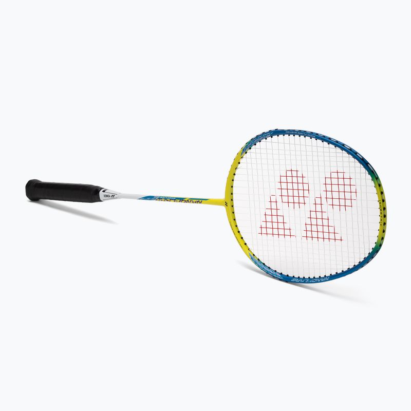 Bedmintonová raketa YONEX Nanoflare 100 žlto-modrá 2