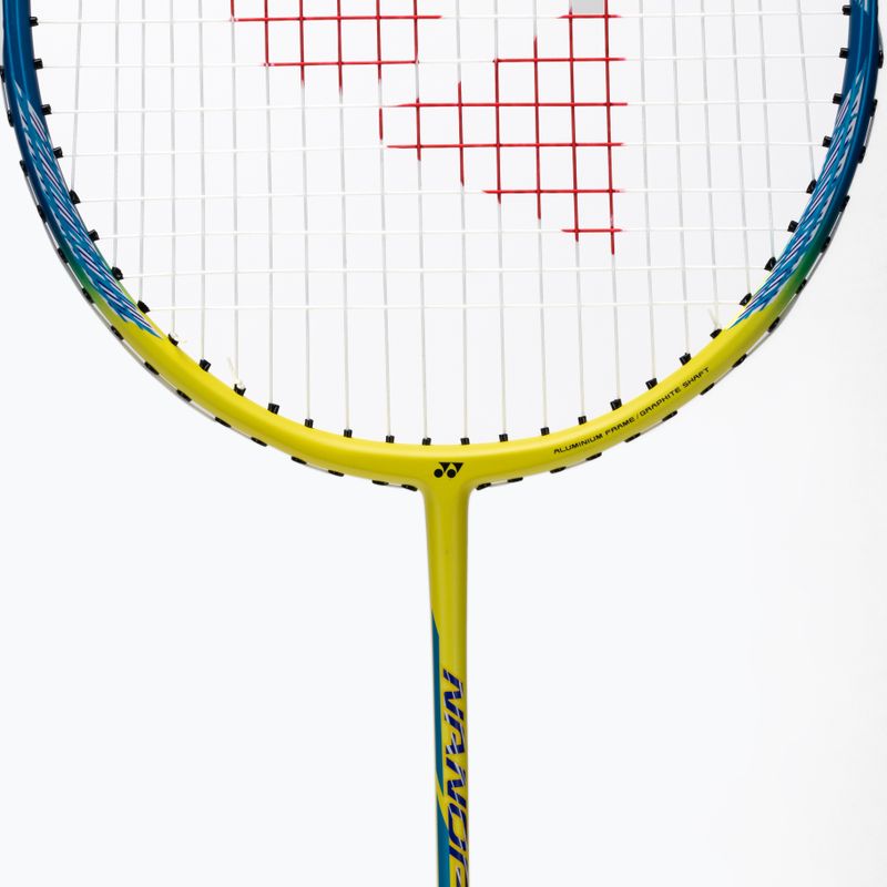 Bedmintonová raketa YONEX Nanoflare 100 žlto-modrá 4